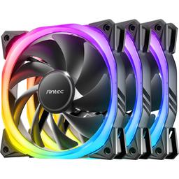 Antec Fusion 120 ARGB 57.93 CFM 120 mm Fans 3-Pack