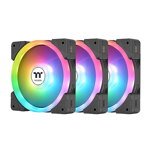 Thermaltake SWAFAN EX ARGB 81.6 CFM 140 mm Fans 3-Pack