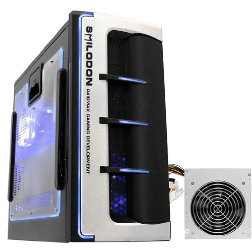 Raidmax Smilodon ATX-612WB ATX Mid Tower Case w/500 W Power Supply