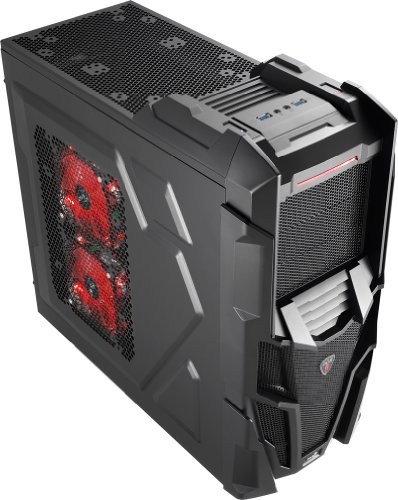 Aerocool Mechatron-Black Steel Edition ATX Mid Tower Case