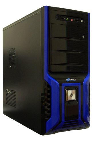 Logisys CS368BB ATX Mid Tower Case w/480 W Power Supply