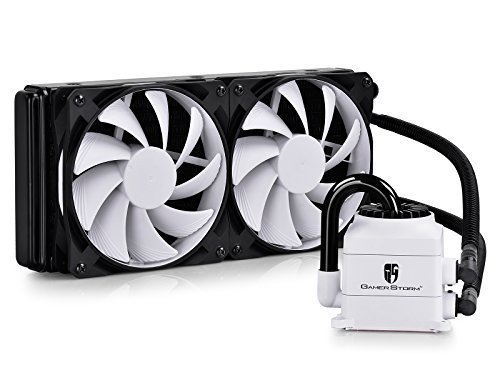 Deepcool CAPTAIN 240 WHITE 182.24 CFM Liquid CPU Cooler