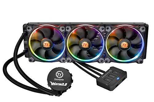 Thermaltake Water 3.0 Riing RGB 360 40.6 CFM Liquid CPU Cooler