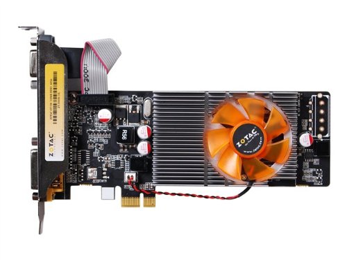 Zotac ZT-50608-10L GeForce GT 520 512 MB PCIe x1 Graphics Card