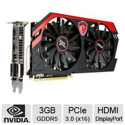 MSI GAMING GeForce GTX 780 Ti 3 GB Graphics Card