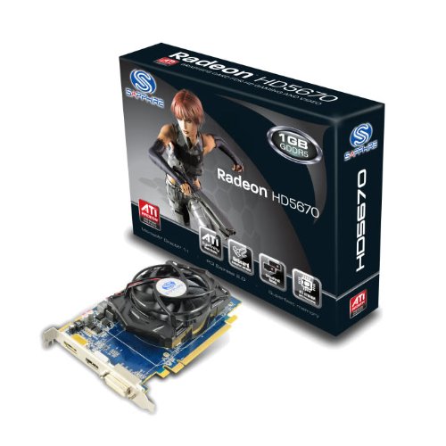 Sapphire 100289UL Radeon HD 5670 1 GB Graphics Card