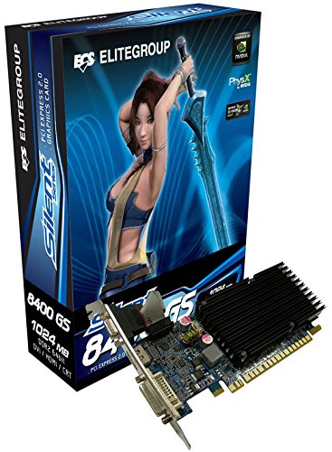 ECS NS8400GSC-1GQS-H GeForce 8400 GS 1 GB Graphics Card