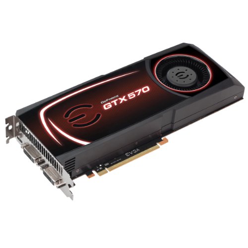 EVGA 012-P3-1570-AR GeForce GTX 570 1.25 GB Graphics Card