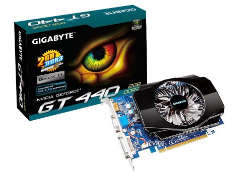 Gigabyte GV-N440-2GI GeForce GT 440 2 GB Graphics Card