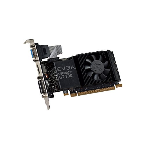EVGA 02G-P3-3732-KR GeForce GT 730 1 GB Graphics Card