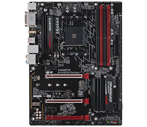 Gigabyte GA-AB350-GAMING 3 ATX AM4 Motherboard