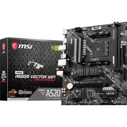 MSI MAG A520M VECTOR WIFI Micro ATX AM4 Motherboard