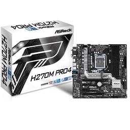 ASRock H270M Pro4 Micro ATX LGA1151 Motherboard