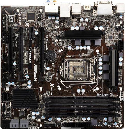 ASRock Z77 Pro4-M Micro ATX LGA1155 Motherboard