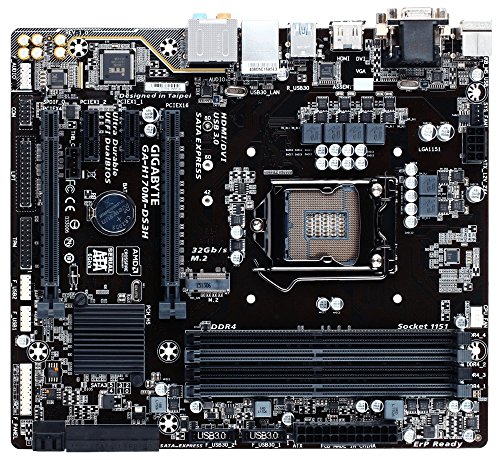 Gigabyte GA-H170M-DS3H Micro ATX LGA1151 Motherboard