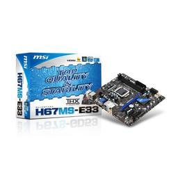 MSI H67MS-E33 Micro ATX LGA1155 Motherboard