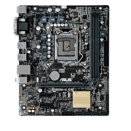 Asus B150M-K D3 Micro ATX LGA1151 Motherboard