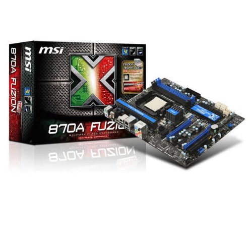 MSI 870A Fuzion Power Edition ATX AM3 Motherboard