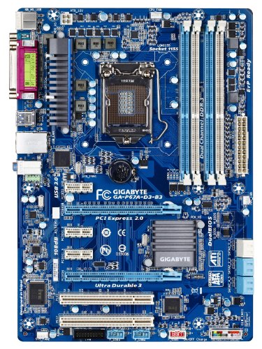 Gigabyte GA-P67A-D3-B3 ATX LGA1155 Motherboard