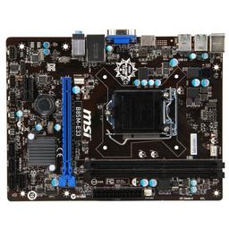 MSI B85M-E33 Micro ATX LGA1150 Motherboard