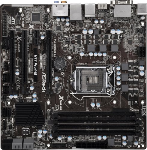 ASRock H77 Pro4-M Micro ATX LGA1155 Motherboard