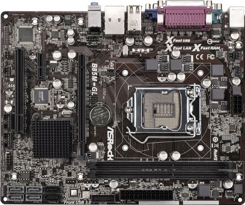 ASRock B85M-GL Micro ATX LGA1150 Motherboard