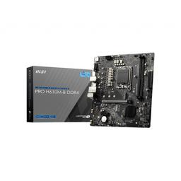 MSI PRO H610M-B DDR4 Micro ATX LGA1700 Motherboard