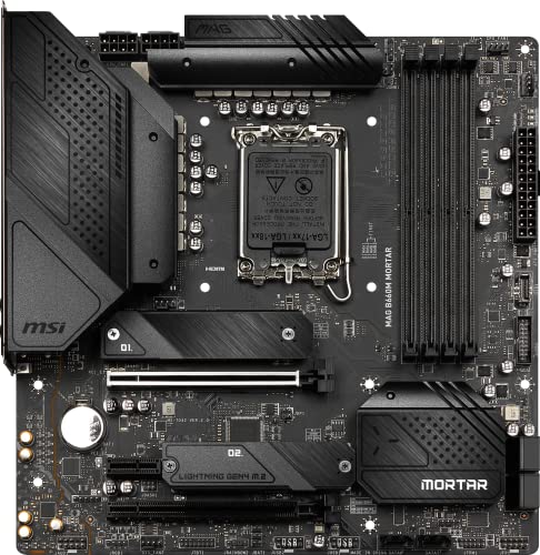 MSI MAG B660M MORTAR Micro ATX LGA1700 Motherboard