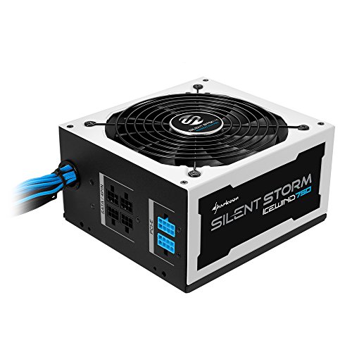 SHARKOON SilentStorm Icewind 750 W 80+ Bronze Certified Semi-modular ATX Power Supply