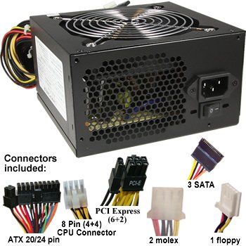 Linkworld LPG12-35-p4 550 W ATX Power Supply