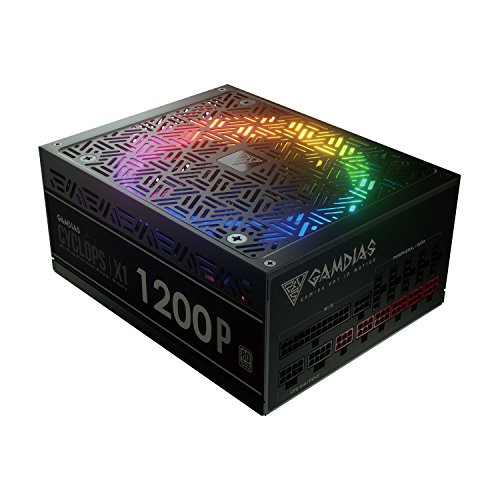 GAMDIAS Cyclops X1 P 1200 W 80+ Platinum Certified Fully Modular ATX Power Supply