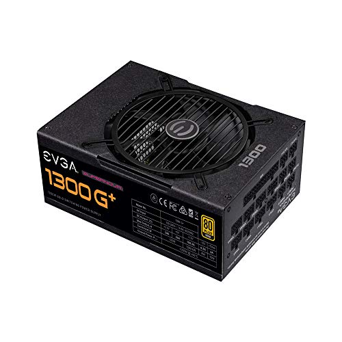 EVGA SuperNOVA 1300 G+ 1300 W 80+ Gold Certified Fully Modular ATX Power Supply