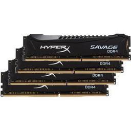 Kingston Savage 64 GB (4 x 16 GB) DDR4-2666 CL15 Memory