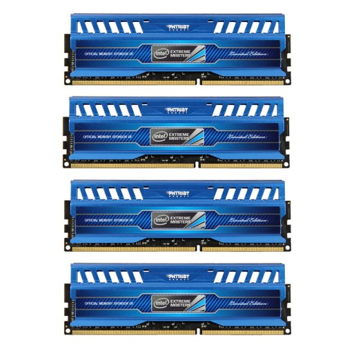 Patriot Intel Extreme Master, Limited Ed 32 GB (4 x 8 GB) DDR3-1600 CL9 Memory