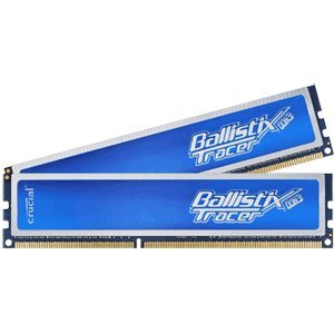 Crucial Ballistix Tracer 2 GB (2 x 1 GB) DDR3-1333 CL7 Memory