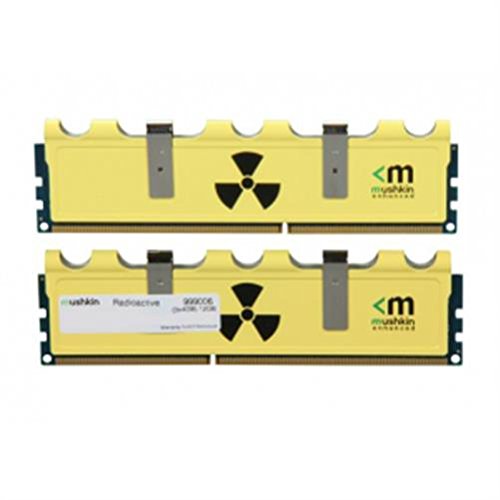 Mushkin Blackline RADIOACTIVE 16 GB (4 x 4 GB) DDR3-2666 CL12 Memory