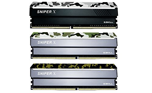 G.Skill Sniper X 32 GB (4 x 8 GB) DDR4-2400 CL17 Memory