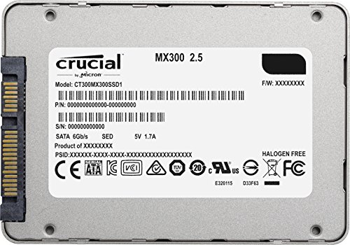 Crucial MX300 525 GB 2.5" Solid State Drive