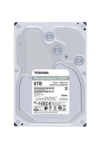 Toshiba X300 6 TB 3.5" 7200 RPM Internal Hard Drive