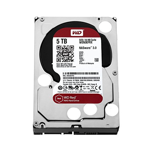 Western Digital Red 5 TB 3.5" 5400 RPM Internal Hard Drive