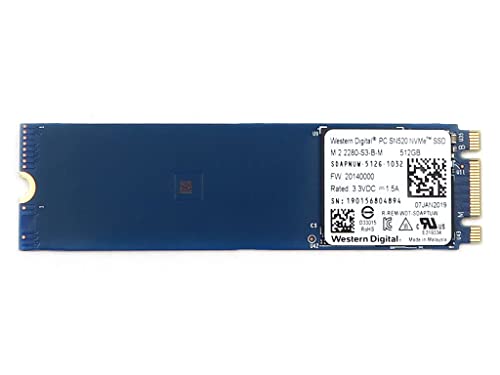 Western Digital SN520 512 GB M.2-2280 PCIe 3.0 X2 NVME Solid State Drive