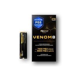 Fantom Drives VENOM8 2 TB M.2-2280 PCIe 4.0 X4 NVME Solid State Drive