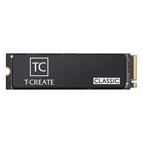 TEAMGROUP T-Create Classic DL 2 TB M.2-2280 PCIe 4.0 X4 NVME Solid State Drive
