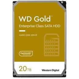 Western Digital Gold 20 TB 3.5&quot; 7200 RPM Internal Hard Drive