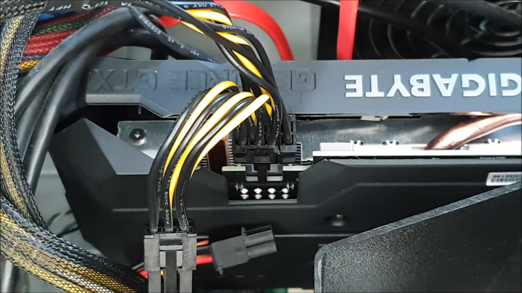 Connect it with the PSU