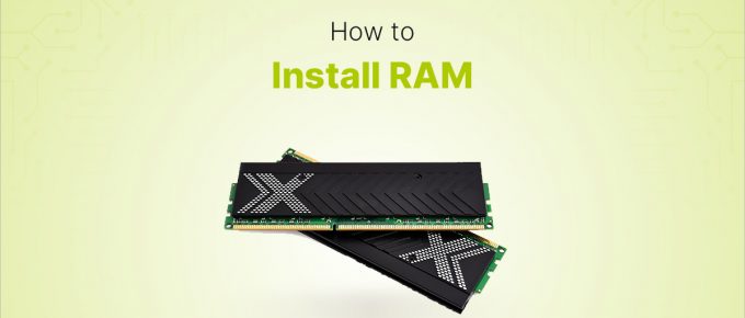 How to install RAM