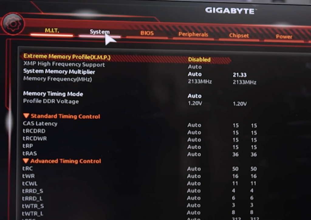 Inside the System Information menu, you will be able to see the processor’s current clock speed