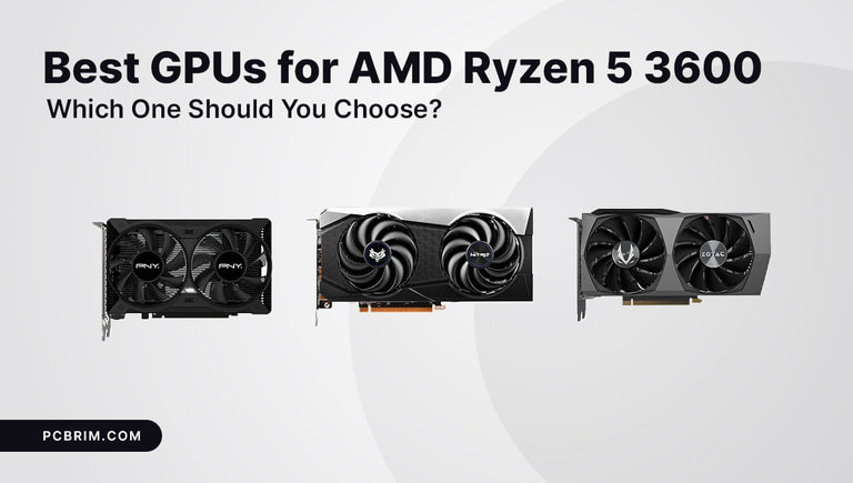 Best GPUs for AMD Ryzen 5 3600