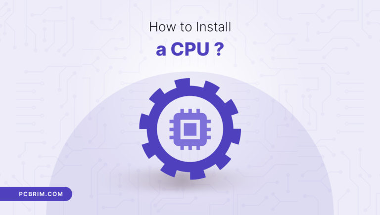How to Install a CPU